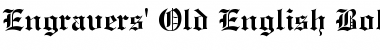 Download EngrvrsOldEng Bd BT Bold Font Title Preview