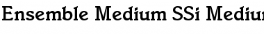 Download Ensemble Medium SSi Medium Font Title Preview