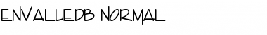 Download EnvalueDB Normal Font Title Preview