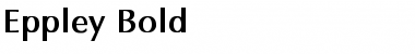 Download Eppley Bold Font Title Preview