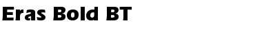 Download Eras Bd BT Bold Font Title Preview