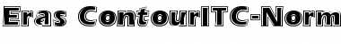 Download Eras Contour Regular Font Title Preview