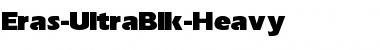 Download Eras-UltraBlk-Heavy Regular Font Title Preview