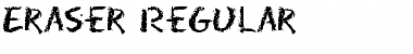 Download Eraser Regular Font Title Preview