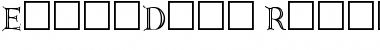 Download ErbarDeco DB Regular Font Title Preview