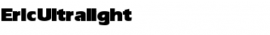 Download Eras-UltraBlk-Heavy Regular Font Title Preview