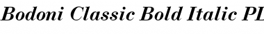 Download Bodoni Classic Bold Italic Font
