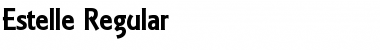 Download Estelle Regular Font Title Preview