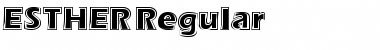 Download ESTHER Regular Font Title Preview