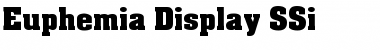Download Euphemia Display SSi Regular Font Title Preview
