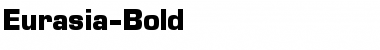 Download Eurasia Bold Font Title Preview