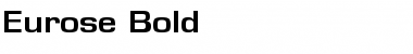 Download Eurose Bold Font Title Preview