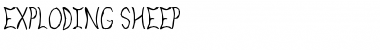 Download Exploding Sheep Regular Font Title Preview
