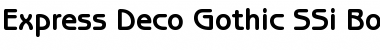 Download Express Deco Gothic SSi Bold Font Title Preview