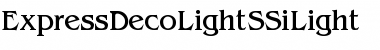 Download Express Deco Light SSi Light Font Title Preview