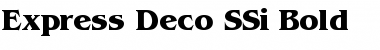 Download Express Deco SSi Bold Font Title Preview
