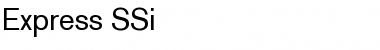 Download Express SSi Regular Font Title Preview