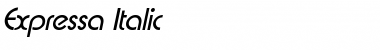Download Expressa Italic Font Title Preview