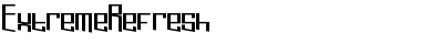 Download Extreme Refresh Original Font Title Preview