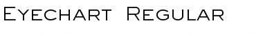 Download Eyechart Regular Font Title Preview