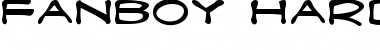 Download Fanboy Hardcore Regular Font Title Preview