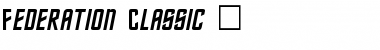 Download Federation Regular Font Title Preview