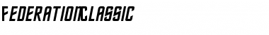 Download Federation Regular Font Title Preview