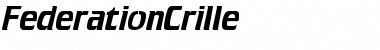 Download Federation Regular Font Title Preview