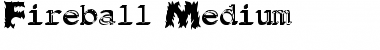 Download Fireball Medium Font Title Preview