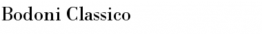 Download Bodoni Classico Regular Font Title Preview