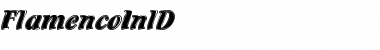 Download FlamencoInlD Regular Font Title Preview