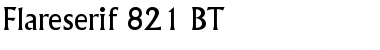 Download Flareserif821 BT Roman Font Title Preview