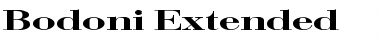 Download Bodoni Extended Regular Font Title Preview