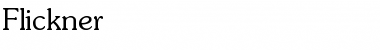 Download Flickner Regular Font Title Preview