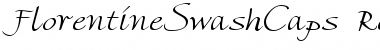 Download FlorentineSwashCaps Regular Font Title Preview
