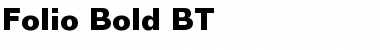 Download Folio Bold Font Title Preview