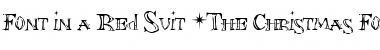 Download Font in a Red Suit (The Christmas Font) Font Title Preview