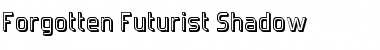 Download Forgotten Futurist Shadow Regular Font Title Preview