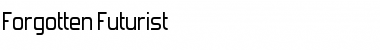 Download Forgotten Futurist Regular Font Title Preview