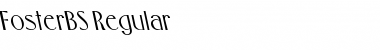 Download FosterBS Regular Font Title Preview