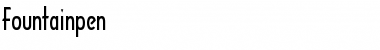 Download Fountainpen Regular Font Title Preview