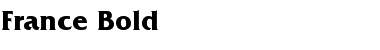 Download France Bold Font Title Preview