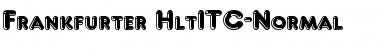 Download Frankfurter Hlt Regular Font Title Preview
