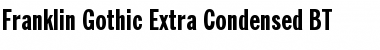 Download FrankGoth XCn BT Regular Font Title Preview
