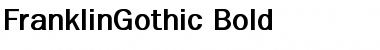 Download FranklinGothic Bold Font Title Preview