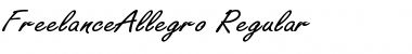 Download FreelanceAllegro Regular Font Title Preview
