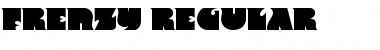 Download Frenzy Regular Font Title Preview