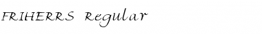 Download FRIHERRS Regular Font Title Preview