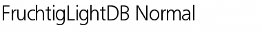 Download FruchtigLightDB Normal Font Title Preview