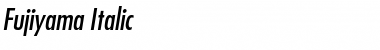 Download Fujiyama Italic Font Title Preview